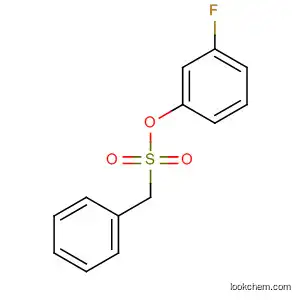 Molecular Structure of 56620-18-9 (Benzenemethanesulfonic acid, 3-fluorophenyl ester)