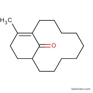 Molecular Structure of 56975-52-1 (Bicyclo[9.3.1]pentadec-11-en-15-one, 12-methyl-)