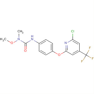 Urea,  N'-[4-[[6-chloro-4-(trifluoromethyl)-2-pyridinyl]oxy]phenyl]-N-methoxy-N-  methyl-