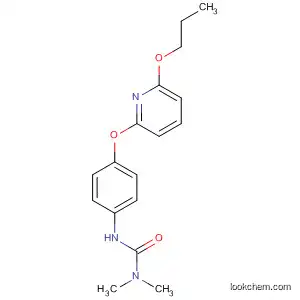 Molecular Structure of 57191-03-4 (Urea, N,N-dimethyl-N'-[4-[(6-propoxy-2-pyridinyl)oxy]phenyl]-)