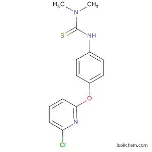 Molecular Structure of 57191-08-9 (Thiourea, N'-[4-[(6-chloro-2-pyridinyl)oxy]phenyl]-N,N-dimethyl-)