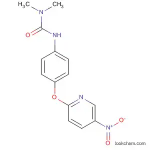 Molecular Structure of 57191-17-0 (Urea, N,N-dimethyl-N'-[4-[(5-nitro-2-pyridinyl)oxy]phenyl]-)