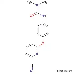 Molecular Structure of 57191-18-1 (Urea, N'-[4-[(6-cyano-2-pyridinyl)oxy]phenyl]-N,N-dimethyl-)