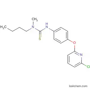 Molecular Structure of 57191-28-3 (Thiourea, N-butyl-N'-[4-[(6-chloro-2-pyridinyl)oxy]phenyl]-N-methyl-)