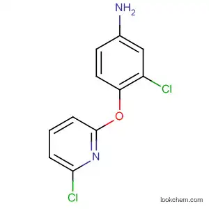 Molecular Structure of 57191-34-1 (Benzenamine, 3-chloro-4-[(6-chloro-2-pyridinyl)oxy]-)