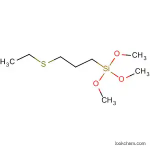 Molecular Structure of 57557-74-1 (Silane, [3-(ethylthio)propyl]trimethoxy-)