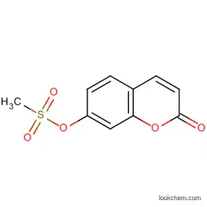 Molecular Structure of 57585-55-4 (2H-1-Benzopyran-2-one, 7-[(methylsulfonyl)oxy]-)
