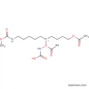 Molecular Structure of 5783-51-7 (Carbamic acid, [5-(acetyloxy)pentyl]-, 5-[(methoxycarbonyl)amino]pentyl
ester)