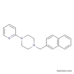 Molecular Structure of 57987-79-8 (Piperazine, 1-(2-naphthalenylmethyl)-4-(2-pyridinyl)-)