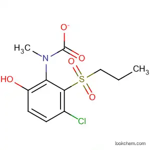 Molecular Structure of 57993-26-7 (Phenol, 4-chloro-3-(propylsulfonyl)-, methylcarbamate)