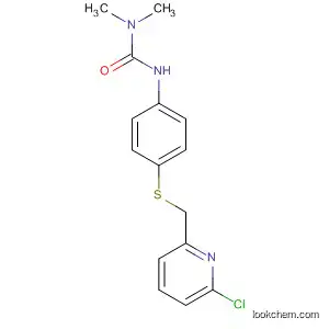 Molecular Structure of 58804-07-2 (Urea, N'-[4-[[(6-chloro-2-pyridinyl)methyl]thio]phenyl]-N,N-dimethyl-)