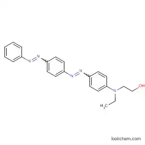 Molecular Structure of 58824-73-0 (Ethanol, 2-[ethyl[4-[[4-(phenylazo)phenyl]azo]phenyl]amino]-)