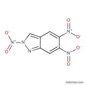 Molecular Structure of 59601-94-4 (2H-Indazole, 2,5,6-trinitro-)