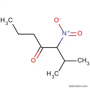Molecular Structure of 59906-53-5 (4-Heptanone, 2-methyl-3-nitro-)