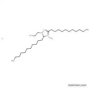 Molecular Structure of 59944-28-4 (1H-1,2,4-Triazolium, 4-amino-1-(2-hydroxyethyl)-3,5-diundecyl-,
chloride)