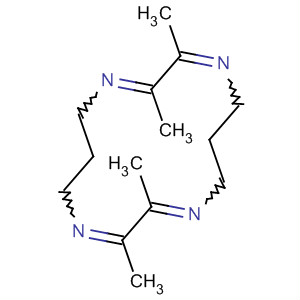 Molecular Structure of 59969-61-8 (1,4,8,11-Tetraazacyclotetradeca-1,3,8,10-tetraene,
2,3,9,10-tetramethyl-)