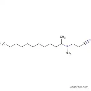 Molecular Structure of 60472-36-8 (Propanenitrile, 3-[methyl(1-methylundecyl)amino]-)