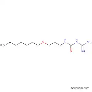 Molecular Structure of 60852-72-4 (Urea, N-(aminoiminomethyl)-N'-[3-(heptyloxy)propyl]-)
