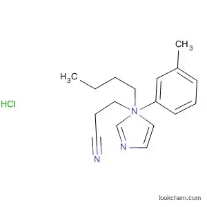 Molecular Structure of 61019-82-7 (1H-Imidazole-1-propanenitrile, a-butyl-a-(3-methylphenyl)-,
monohydrochloride)