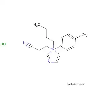Molecular Structure of 61019-83-8 (1H-Imidazole-1-propanenitrile, a-butyl-a-(4-methylphenyl)-,
monohydrochloride)