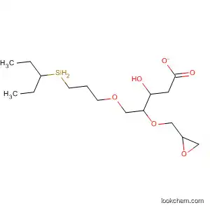 1-Propanol, 3-[3-(diethylmethylsilyl)propoxy]-2-(oxiranylmethoxy)-,
acetate