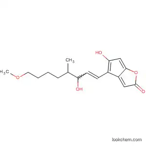 2H-Cyclopenta[b]furan-2-one,
hexahydro-5-hydroxy-4-(3-hydroxy-8-methoxy-4-methyl-1-octenyl)-