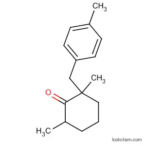 Cyclohexanone, 2,6-dimethyl-2-[(4-methylphenyl)methyl]-
