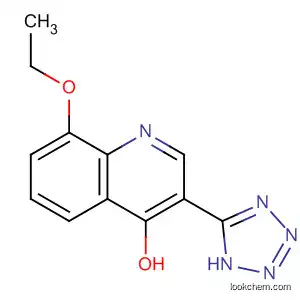 Molecular Structure of 61338-65-6 (4-Quinolinol, 8-ethoxy-3-(1H-tetrazol-5-yl)-)