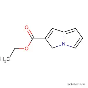Molecular Structure of 61338-77-0 (3H-Pyrrolizine-2-carboxylic acid, ethyl ester)