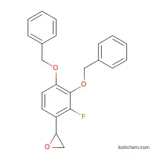 Molecular Structure of 61338-97-4 (Oxirane, [2-fluoro-3,4-bis(phenylmethoxy)phenyl]-)
