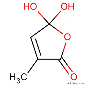 Molecular Structure of 61343-46-2 (2(5H)-Furanone, 5,5-dihydroxy-3-methyl-)