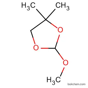 Molecular Structure of 61561-99-7 (1,3-Dioxolane, 2-methoxy-4,4-dimethyl-)
