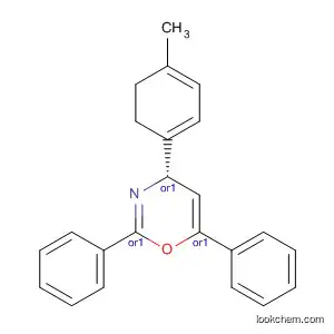 Molecular Structure of 61570-93-2 (4H-1,3-Oxazine, 5,6-dihydro-4-(4-methylphenyl)-2,6-diphenyl-, trans-)