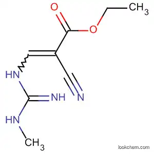 2-Propenoic acid, 2-cyano-3-[[imino(methylamino)methyl]amino]-, ethyl
ester