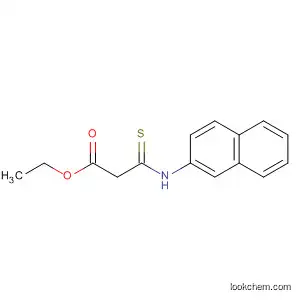 Molecular Structure of 61694-08-4 (Propanoic acid, 3-(2-naphthalenylamino)-3-thioxo-, ethyl ester)