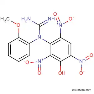Molecular Structure of 61705-90-6 (Guanidine, (2-methoxyphenyl)-, compd. with 2,4,6-trinitrophenol)