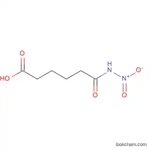Molecular Structure of 61738-41-8 (Hexanoic acid, 6-(nitroamino)-6-oxo-)