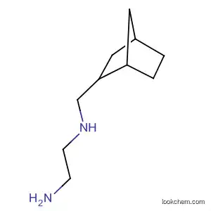 Molecular Structure of 61798-08-1 (1,2-Ethanediamine, N-(bicyclo[2.2.1]hept-2-ylmethyl)-)