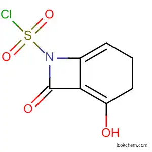 Molecular Structure of 61810-96-6 (7-Azabicyclo[4.2.0]octa-1,5-diene-7-sulfonyl chloride, 2-hydroxy-8-oxo-)