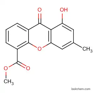 9H-Xanthene-4-carboxylic acid, 8-hydroxy-6-methyl-9-oxo-, methyl
ester