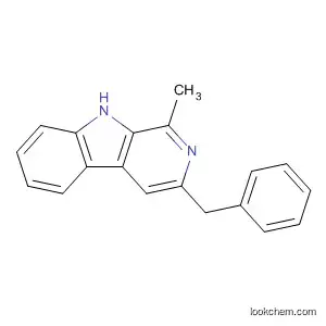 9H-Pyrido[3,4-b]indole, 1-methyl-3-(phenylmethyl)-