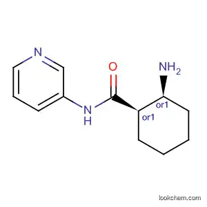 Cyclohexanecarboxamide, 2-amino-N-3-pyridinyl-, cis-