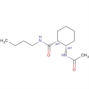 Cyclohexanecarboxamide, 2-(acetylamino)-N-butyl-, cis-