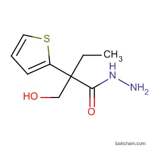 2-Thiophenepropanoic acid, a-ethyl-b-hydroxy-, hydrazide