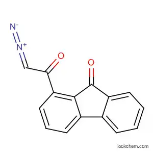 Molecular Structure of 62062-19-5 (9H-Fluoren-9-one, 1-(diazoacetyl)-)