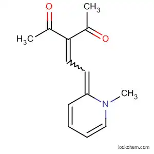 Molecular Structure of 62062-32-2 (2,4-Pentanedione, 3-[(1-methyl-2(1H)-pyridinylidene)ethylidene]-)