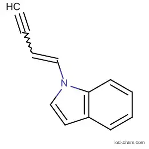 Molecular Structure of 62062-41-3 (1H-Indole, 1-(1-buten-3-ynyl)-)