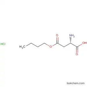 Molecular Structure of 62062-61-7 (L-Aspartic acid, 1-butyl ester, hydrochloride)