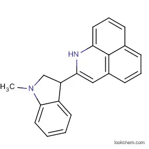 Molecular Structure of 62062-98-0 (1H-Perimidine, 2,3-dihydro-2-(1-methyl-1H-indol-3-yl)-)