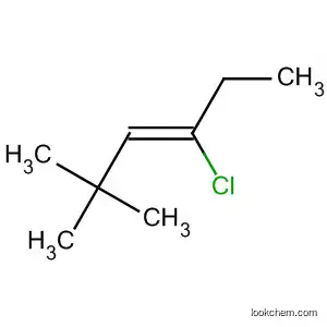 Molecular Structure of 62082-58-0 (3-Hexene, 4-chloro-2,2-dimethyl-, (Z)-)